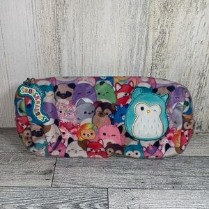 Squishmallows New Winston the Owl Pencil Pouch, Multi Color